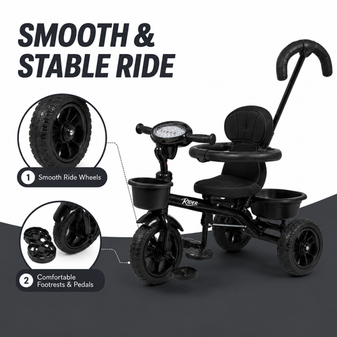 Remix Tricycle Musical Without Canopy for Kids | AL-RRM