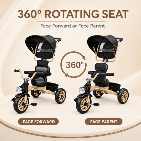 Buzz Tricycle with Canopy for Kids | DT-800