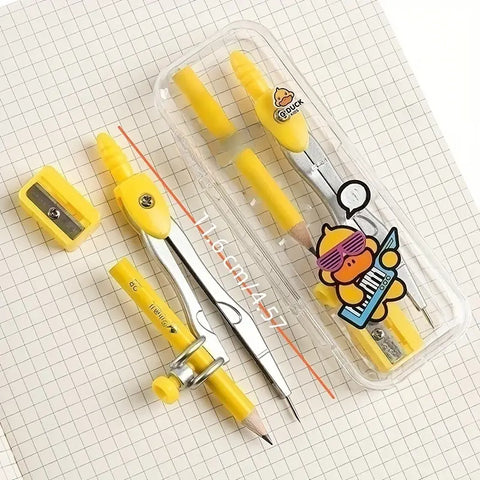Automatic Pencil In Zinc Alloy Case, With Compass | GBT-XY2350