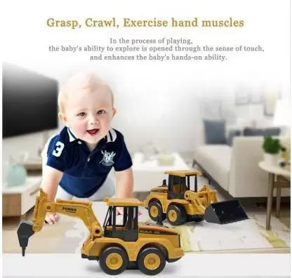 Trucks Play Set Building Vehicles Set | INN-JCB