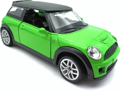 1:32 Scale Diecast Metal Body Mini Cooper Pull Back Car  | LO998-5