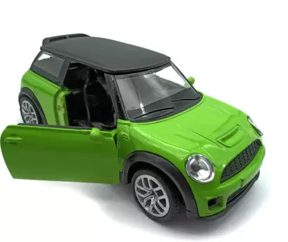 1:32 Scale Diecast Metal Body Mini Cooper Pull Back Car  | LO998-5