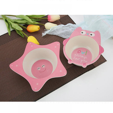 Baby Feeding Bowl – Animal Design Eco Friendly Bamboo Fiber Bowl | GBR-011W