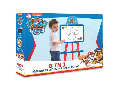 Paw Patrol 8 In 1 Magnetic Learning Easel Board | LO8IN1PAWPETROL