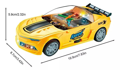 B/O SPEED CLOCK CAR | YJ-388-75