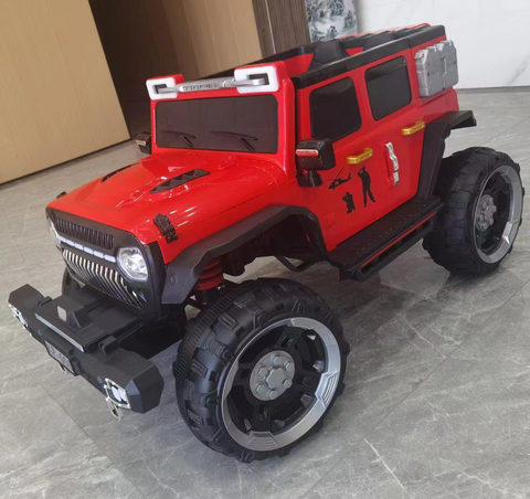 Conquer Trails: KP-906 Kids Electric Hummer Jeep with 4x4 Wheel Drive