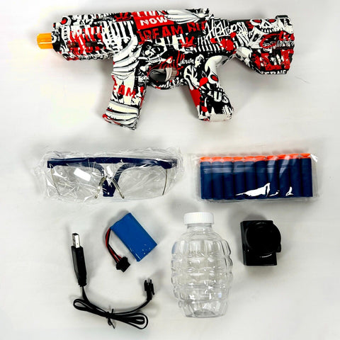 FULLY AUTOMATIC Electric Gel Water Blaster Dart Launcher Splatter Ball Toy Gun | ST604B