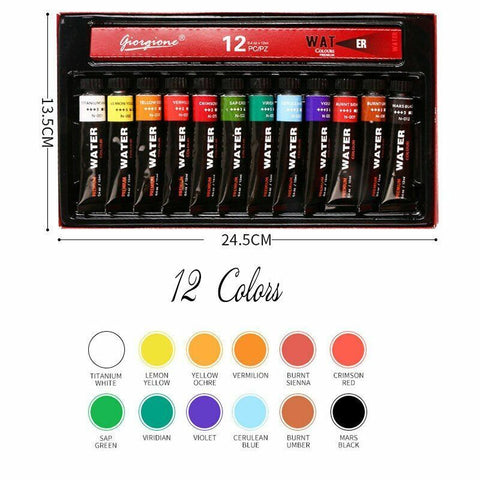 12 ml 12-Water Color set | GBT-1416