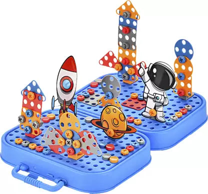 DIY space screw puzzle game box disassembly and assembly  (Multicolor) | 3169-1AST