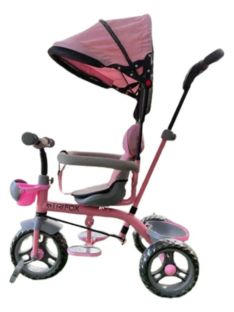 Trifox-500 Tricycle | Tricycle with Canopy and Parental Adjust Push Handle | TRI-LSTRIFOX
