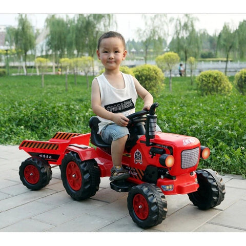 Farming Tractor With Trailor Rechargeable Battery Operated | BEL8806 TRACTOR E.