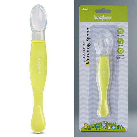 Ultra Soft 3 in 1 Baby Weaning Spoon | BYIE128