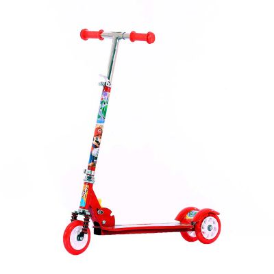 Kick Skate Scooter For Kids With Rear Two Wheel And Front Spring | 80kg Capacity | XLM-100