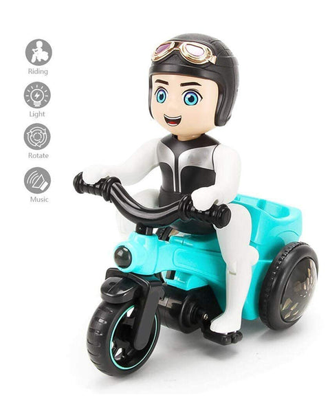 Spot Stunt 360 Rotating Tricycle Toy (Color May Vary) | STUNT BICYCLE