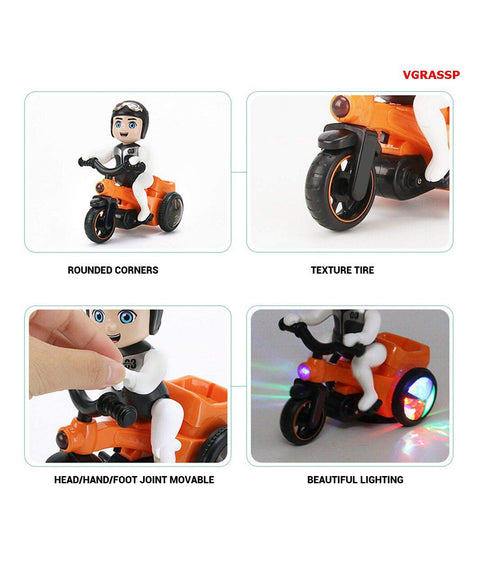 Spot Stunt 360 Rotating Tricycle Toy (Color May Vary) | STUNT BICYCLE