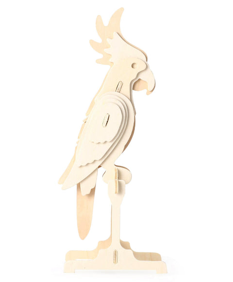 Woodlz 3D Wooden Airplane Puzzle - 35 Pieces | INT216 WOODLZ 3D PUZZLE