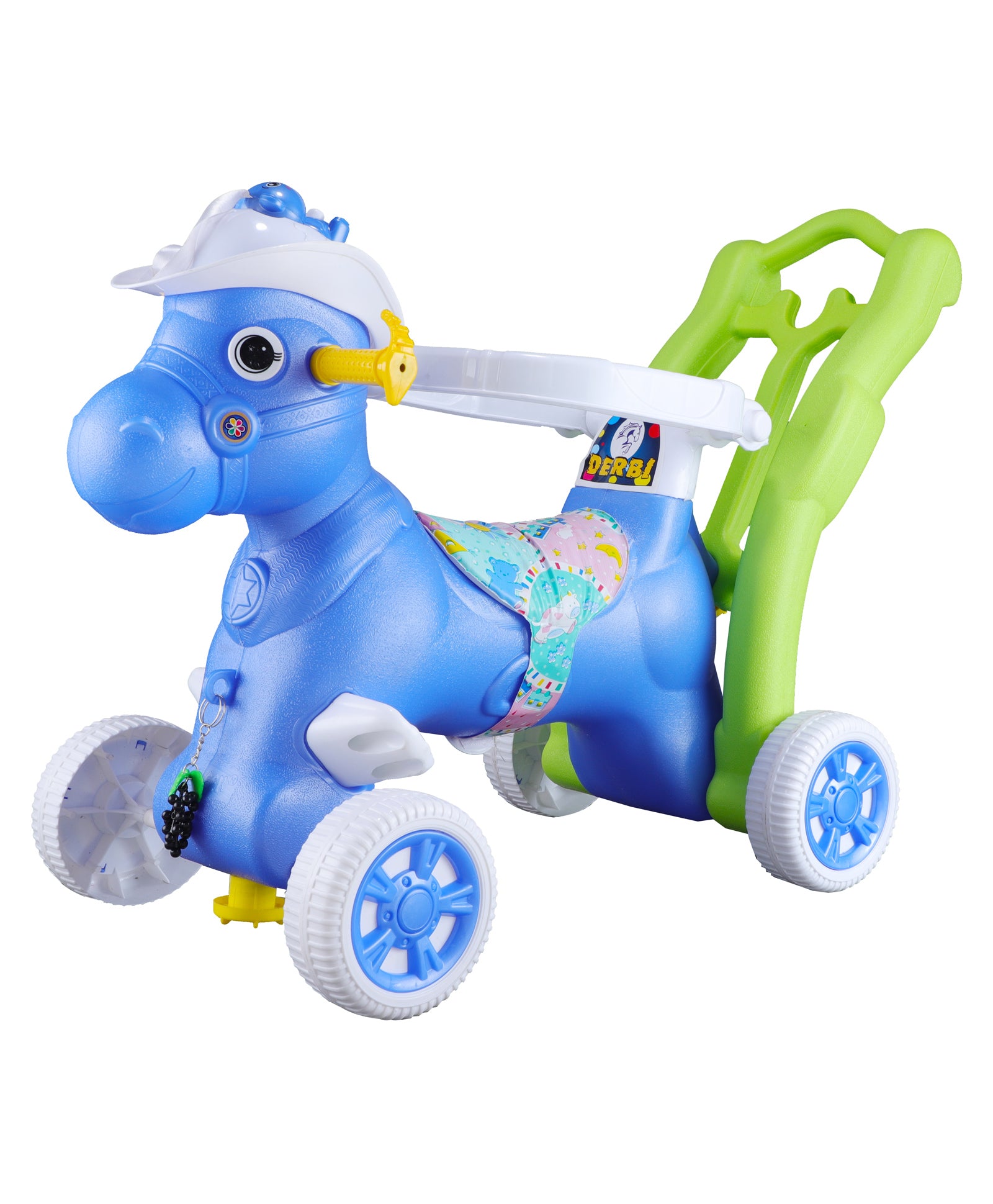 Derby Horse Rider For Kids | 2 in 1 With Rocking Horse– KidsROAR