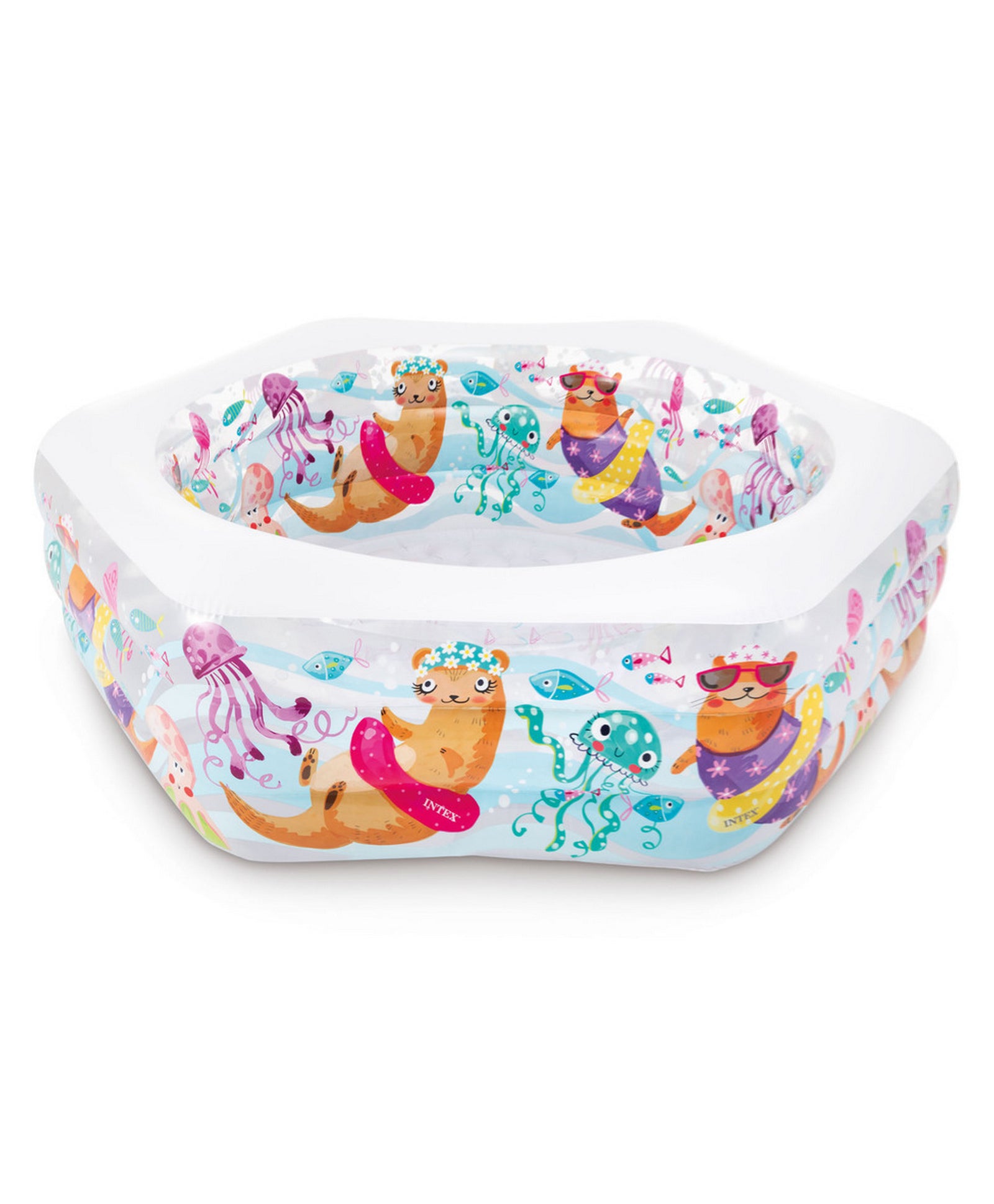 Center Ocean Reef Swimming Inflatable Pool - Multicolour | LO493 INTEX ...