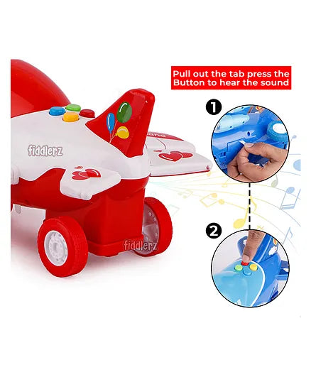 Friction Power Airplane | HMC1965 HAPPY AIR PLANE F/R