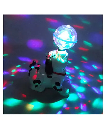 Musical Dancing Dog With Lights | DOG 4 D C/BOX