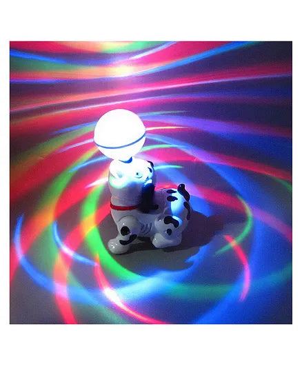 Musical Dancing Dog With Lights | DOG 4 D C/BOX