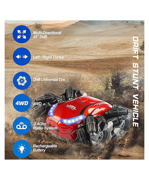Kids Remote Control Stunt Car ||  NX405CH	R/C DRIFT STUNT CAR