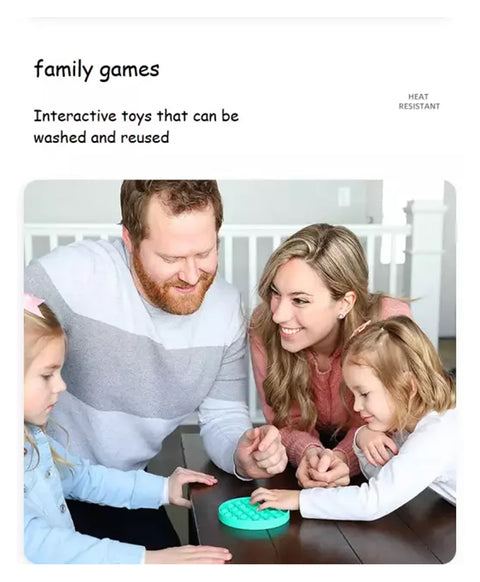 Delivering Joys of Life Unicorn Shaped Pop It Fidgets Pop Bubble Stress Relieving Silicone Toy - Multicolour | LOK05	POPPIT UNICORN