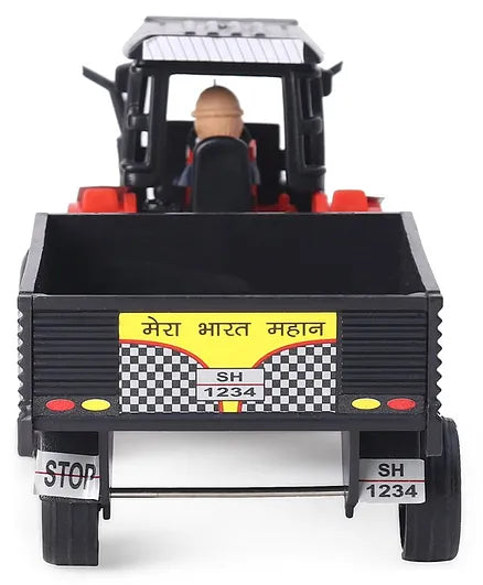 Pull Back Tractor With Trolley Toy | LOTRS TRACTOR WITH TROLLY SH