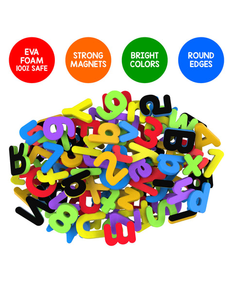 123 Magnetic Numbers Multicolor - 30 Pieces | LOABC500541