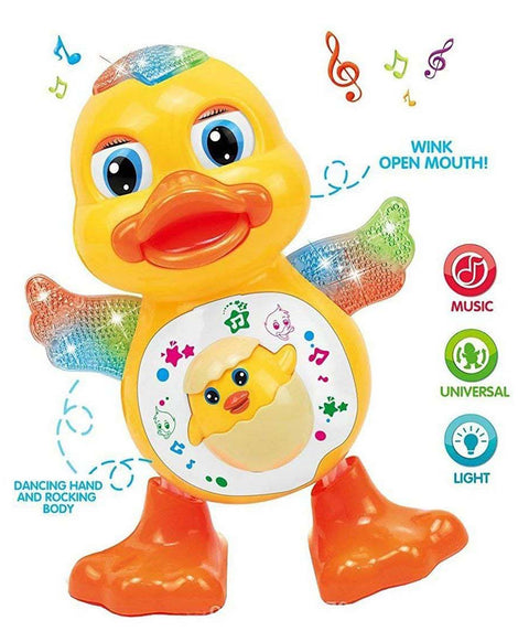 Dancing Duck with Music Flashing Lights and Real Dancing Action | YH-3004	DANCING DUCK