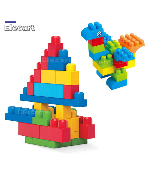 Car Puzzle Bag - 100 Piece | s LO555-3	100PCS CAR BAG BLOCKS