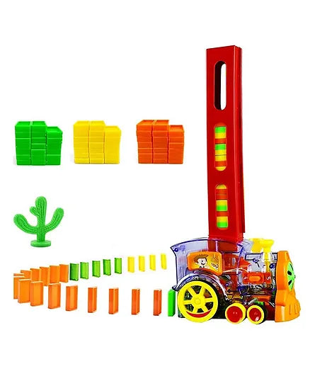 Battery Operated Domino Funny Train Filling Dominoes Set | DOMINO FUNNY TRAIN