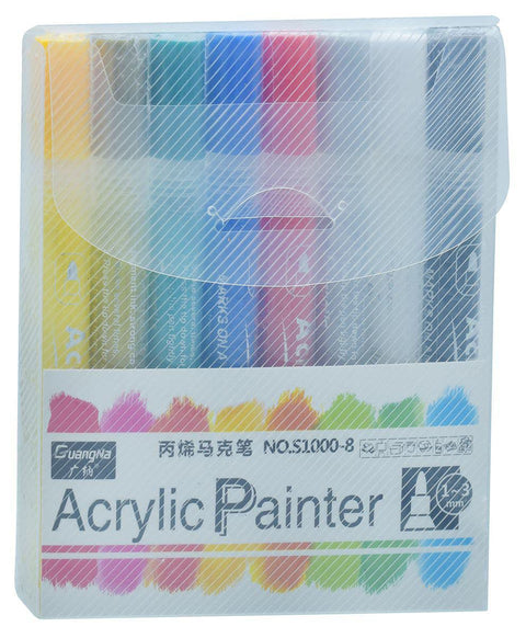 Acrylic paint Marker  - 8 Pieces | LOGN1000-8