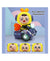 Face Changing Cartoon Bee Car with Light Music Bump & Go Rotation Toy  | FACE OFF CARTOON BEE