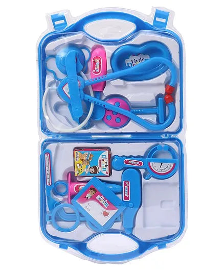 Medical Dr Kit With Kids Stethoscope Included With Foldable Briefcase | DOCTOR SET 7769AB-2