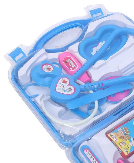 Medical Dr Kit With Kids Stethoscope Included With Foldable Briefcase | DOCTOR SET 7769AB-2