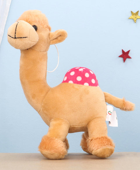 Camel Soft Toy - Height 24 cm (Color May Vary) | INT310 HAPPY CAMEL SITTING 24CM