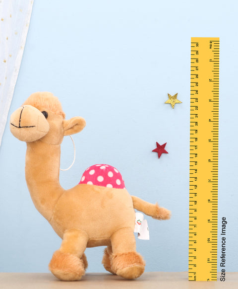 Camel Soft Toy - Height 24 cm (Color May Vary) | INT310 HAPPY CAMEL SITTING 24CM