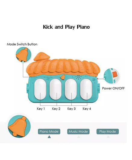 Musical Keyboard Mat Piano Gym Mat  || NX666-7C FITNESS PIANO GYM