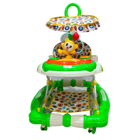 Baby Walker 6-18 Months Learn To Walk With Height Adjustable Light and Music Attractive Colours For Baby Boy and Girl 368h