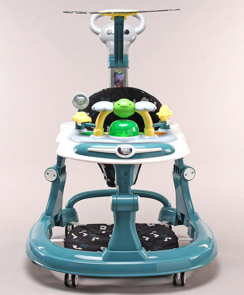 Baby Walker for 6 to 18 Months Baby Three Step Height Adjustable with First Step Function steelbird