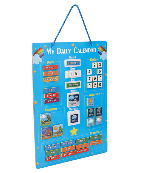 2 in 1 My Daily Magnetic Calendar - Multicolor | LOEK-025