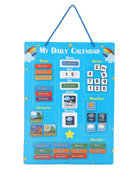 2 in 1 My Daily Magnetic Calendar - Multicolor | LOEK-025