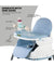 4 in 1 Convertible Feeding High Chair Cum Booster seat With Adjustable Height & Footrest