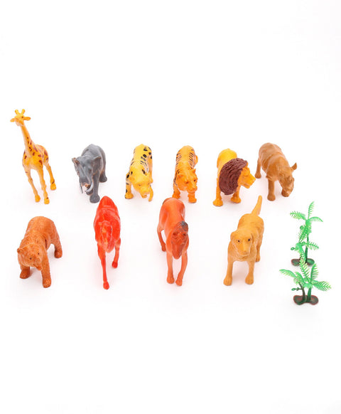 Big Size Wild Animal Toy & Accessories   || LO328	10PCS WILD ANIMAL