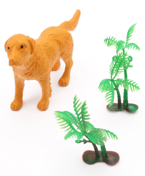 Big Size Wild Animal Toy & Accessories   || LO328	10PCS WILD ANIMAL