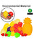 Pretend Play Artificial Fruits for Kids Multicolour - Set of 20 | MD 633