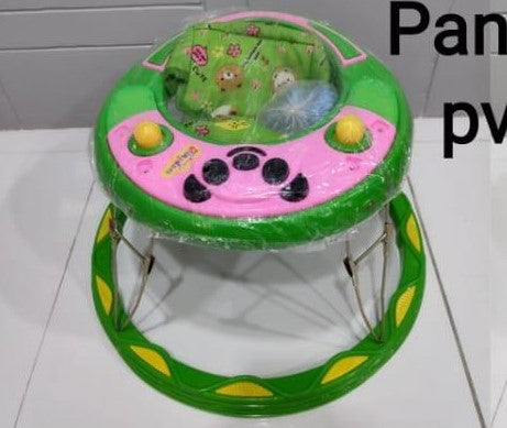 kidsROAR Baby Walker 6-18 Months Learn To Walk With Height Adjustable Light and Music Attractive Colours For Baby Boy and Girl PANDA