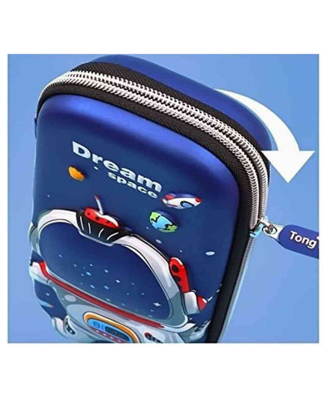 Dream Space theme astronaut pencil case Pack of 1  | LO6800DSP
