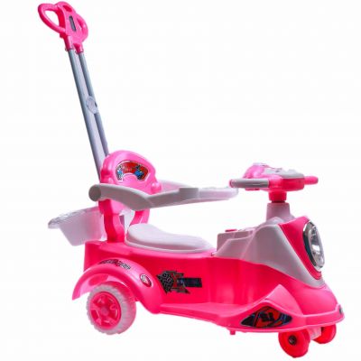 Caliber Swing Car For Kids | With Parental Handle And Safety Guard